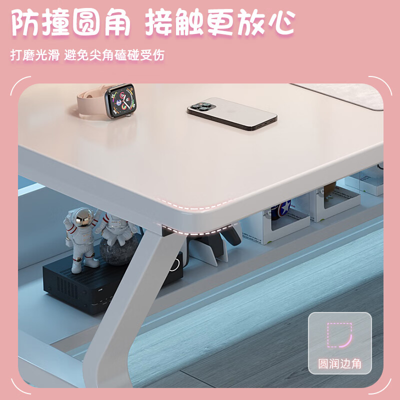 Shanshan wood art computer table desktop home e-sports table bedroom simple table student desk office study table