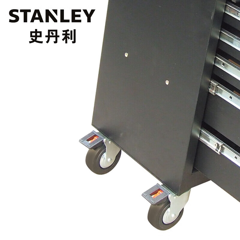 Stanley (STANLEY) Stanley 7-layer drawer tool cart mobile hardware tool cart trolley maintenance tool box 93-547-23 7-drawer tool cart 93-547-23
