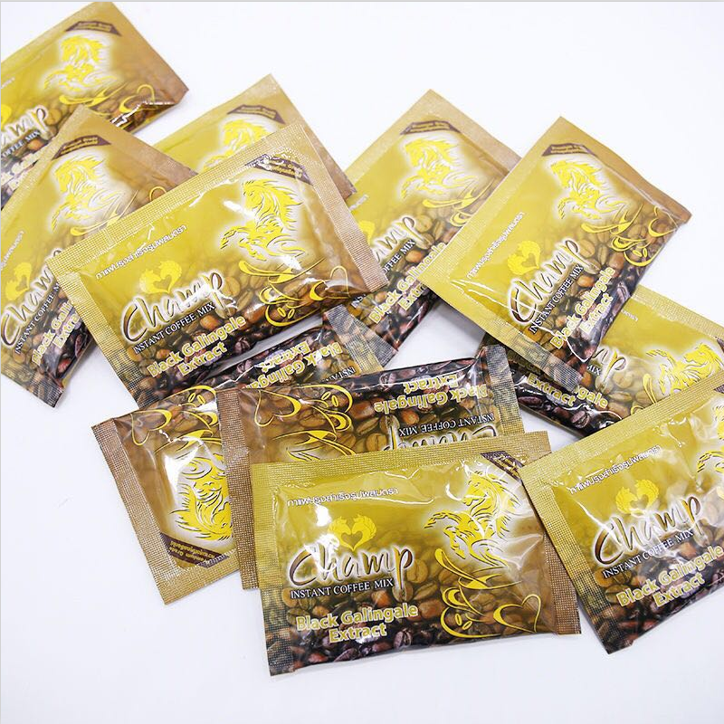Champ Victory Thai Coffee Original Imported Men's Instant Coffee Maca Victory Thai Coffee Original Import 1 Box/10 Bags