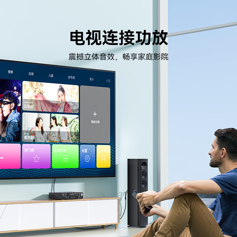 Shanze 3.5mm to double lotus head audio cable one-half red and white 2RCA connecting cable mobile phone computer TV connection audio box amplifier conversion cable 2 meters YPR-20