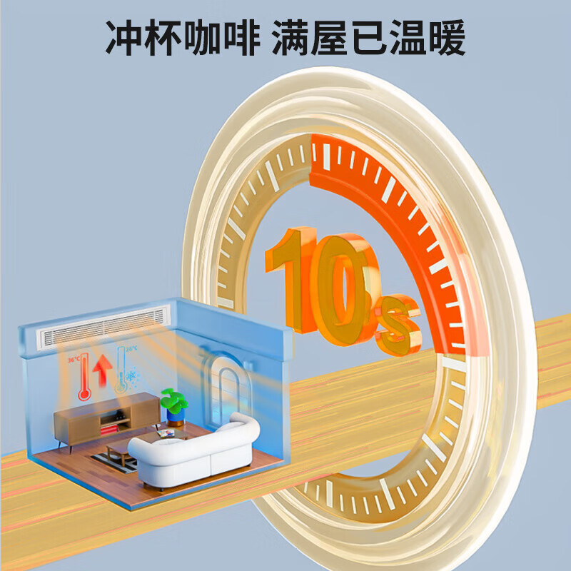 Haier Smart Home produces the Commander Central Air Conditioner Yuanqi Net Energy Saving One-to-Four Home Multi-split One-to-Five-to-Six Duct Machine Full DC Frequency Converter Smart IoT 15% Off on Orders Large 6 HP First-Class Energy Efficiency Yuanqi One-to-Four + Powerful Heating and Cooling + Super Power-Saving Dehumidification