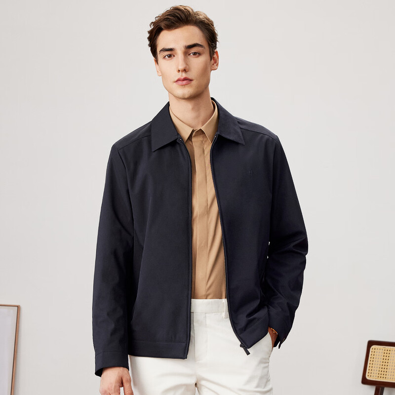 Shanshan executive jacket men's spring and autumn business casual commuting wear-resistant official cadre lapel anti-wrinkle top three-proof jacket