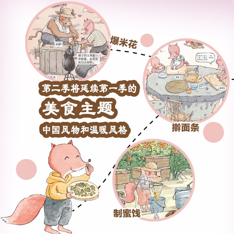 Fox’s Taste of China: Popcorn + Preserve Making + Noodle Rolling (3-volume set)