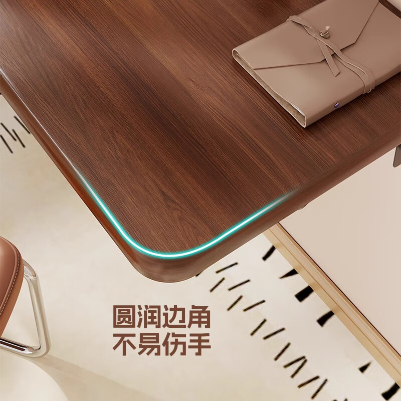 Aomingyuan Foldable Wall-mounted Folding Table Wall-mounted Study Table Balcony Wall Suspension Wall Side Table Wall Storage Rack Light Walnut 40*30 Foldable Model