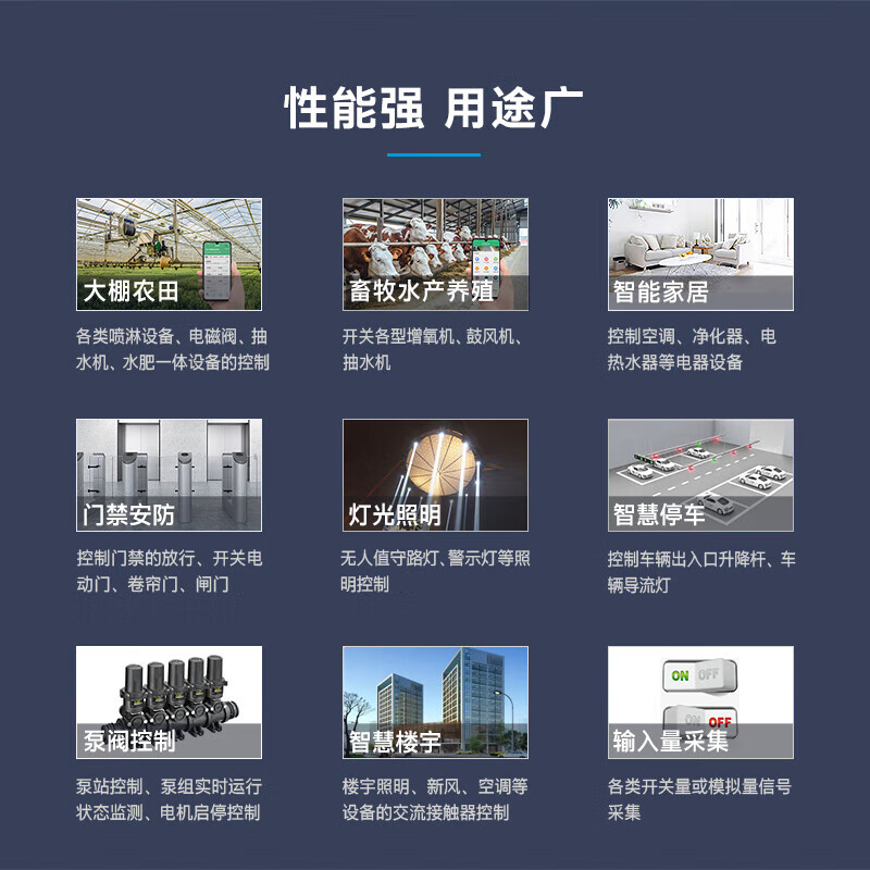 6/8/16-channel serial port relay output IO control switch 485232 input acquisition module industrial Modbus optional power supply 12V 1A