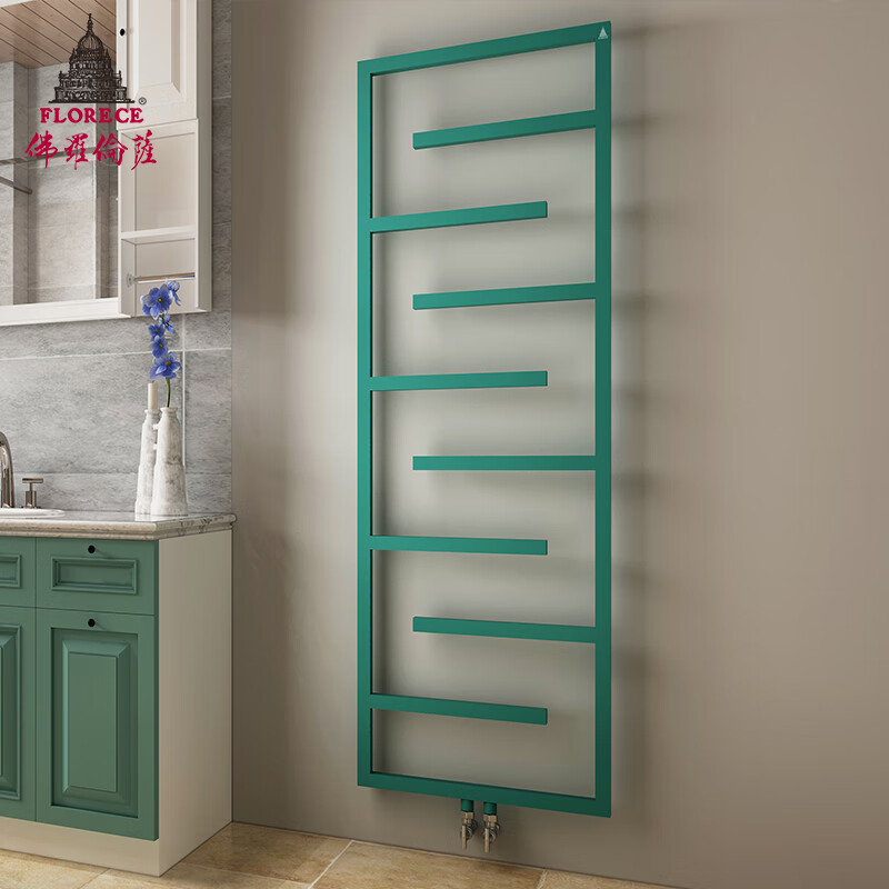Florece/Florence Feilengcui series high-end customized art radiator household water heating radiator Feilengcui FGTZ-1600/50 (bathroom model) 1.6M