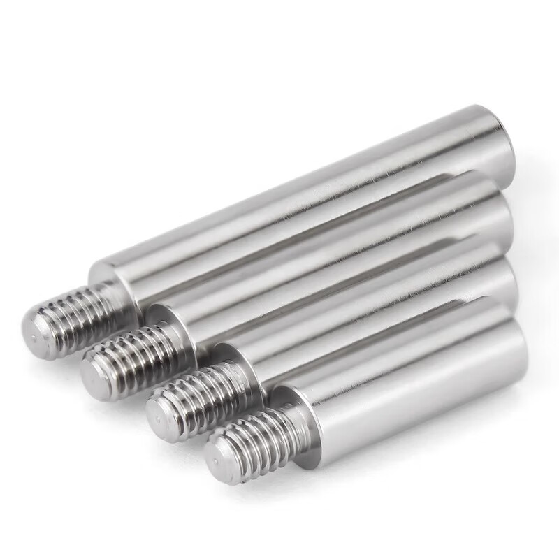 Jinchao 304 stainless steel round connecting column single-head conversion stud isolation round stud chassis M2M3M4M5M6M8M10 M6*100+8 (1 piece)