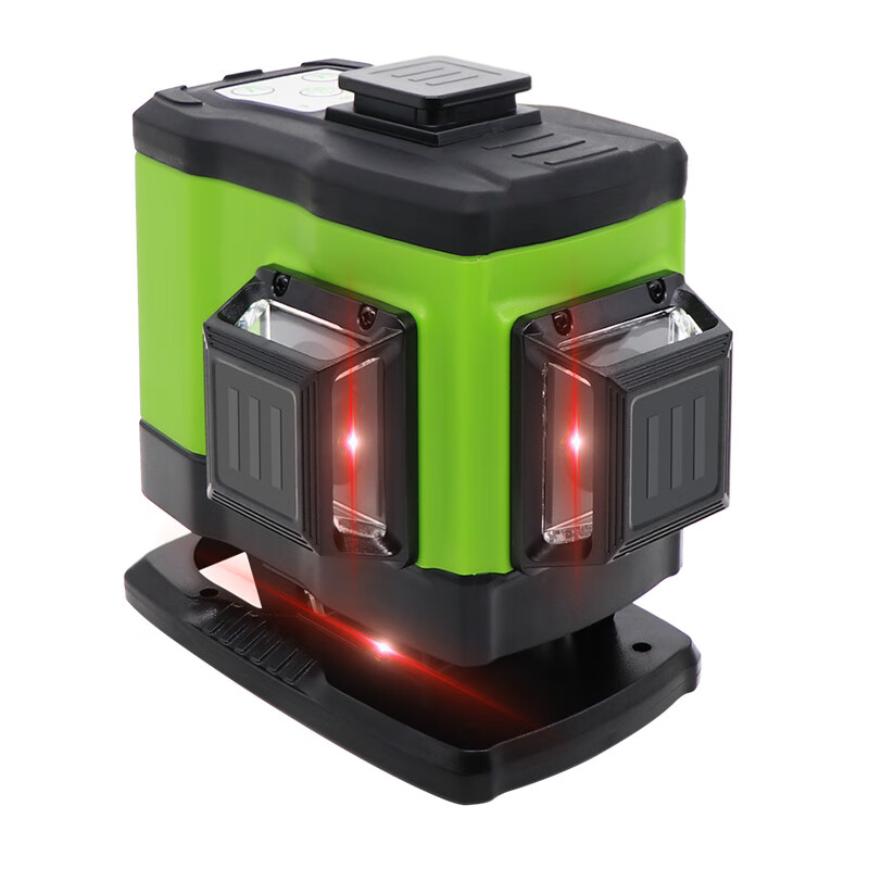 DOVOH infrared level high-precision strong light laser 12 lines wall-building artifact automatic leveling indoor and outdoor special AF3 red light series standard package