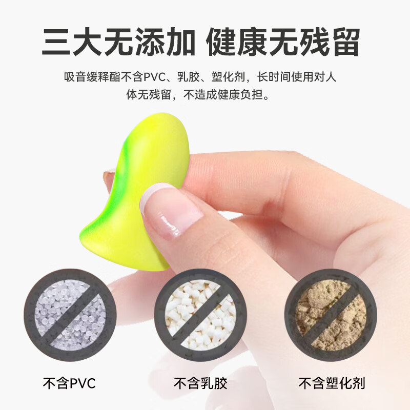 IKEA soundproof earplugs for sleep, super anti-noise, super noise reduction, silent sleep aid, no harm to ears, professional model 10 pieces