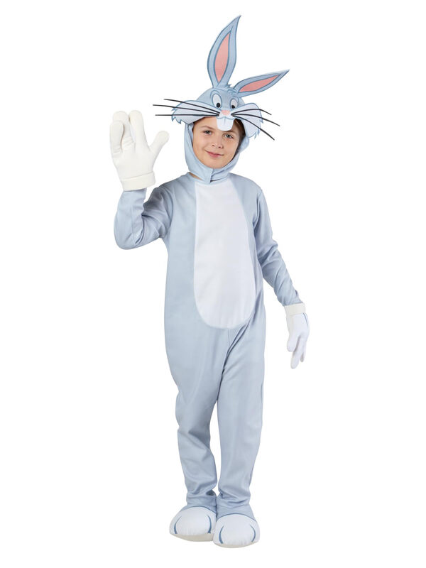 Rubies Bugs Bunny Cartoon Kids Halloween Costume Small Cosplay Bodysuit
