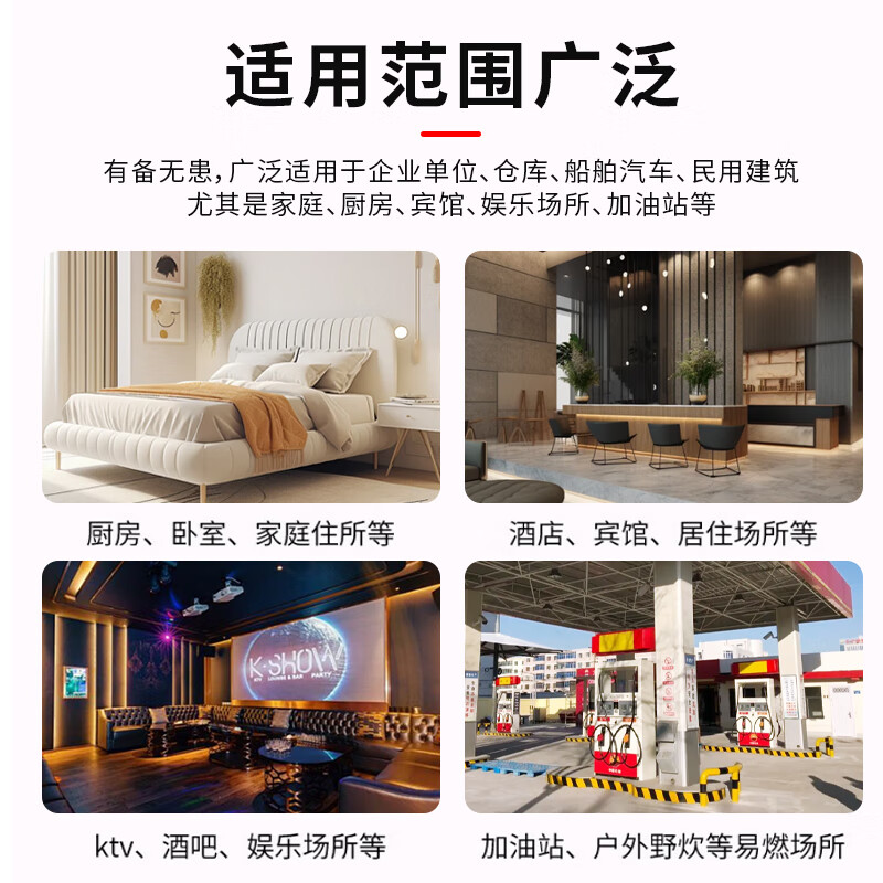 Mingdian fire extinguishing blanket 1.5M*1.5M fiberglass material, highly efficient flame retardant, used with fire extinguishers, home, vehicle and factory emergency