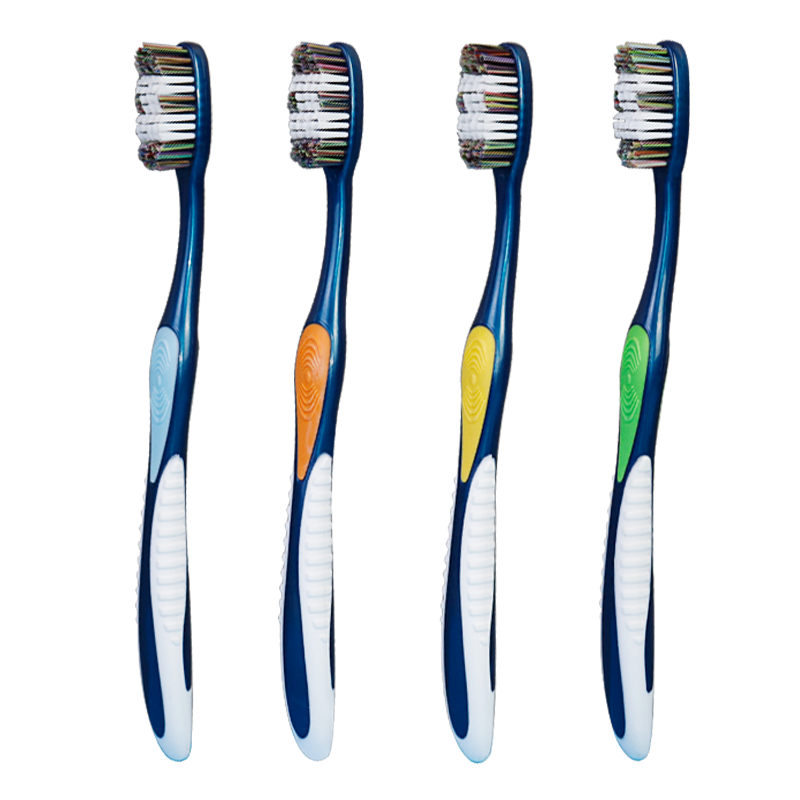 Sanxiaomeijie medium-hard bristle toothbrush wavy men's special large-head toothbrush to remove tooth stains smoke stains medium-bristle toothbrush household high-end medium-bristle 5 pieces