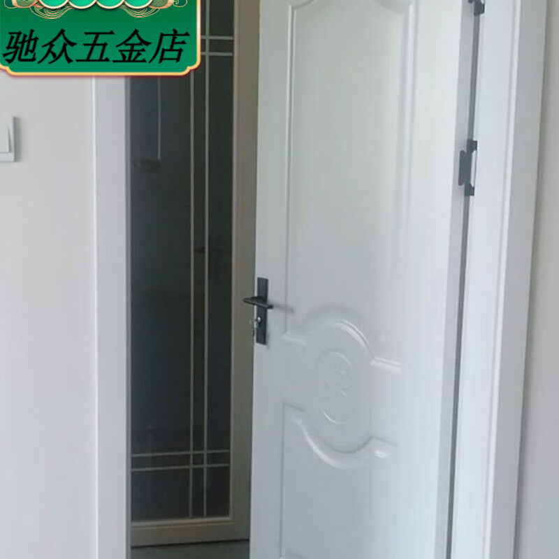 Wooden door composite door bedroom door solid wood indoor set painted European style simple modern door room paint-free wooden door with hardware included