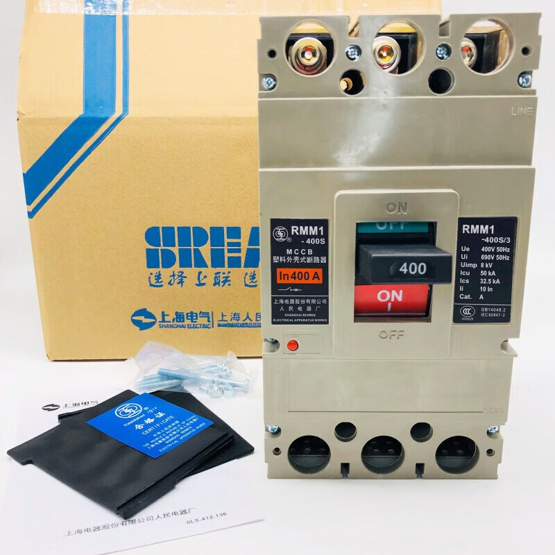 RMM1-400S/3 3P molded case circuit breaker 315 3300 (conventional type) 400A