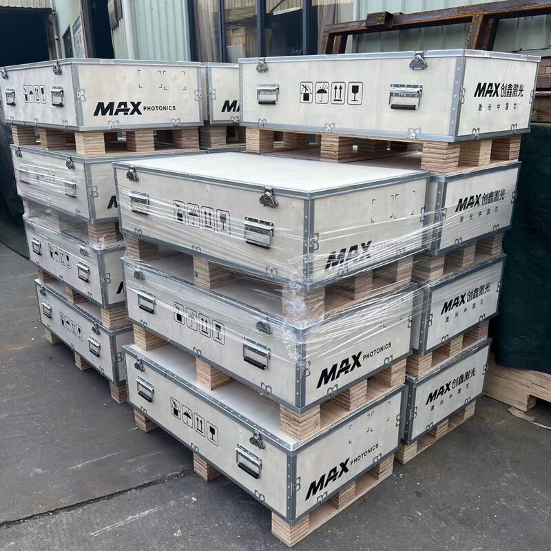 Jingsheng Fengbo steel belt box fumigation-free wooden box 152*52*65cm packaging plywood shipping export wooden box logistics transportation turnover box