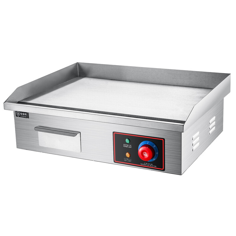 Jiabaoli hand cake machine commercial electric griddle gas teppanyaki equipment gas grilled cold noodle machine commercial stall electric 12KW 48 griddle | griddle 1.2M*