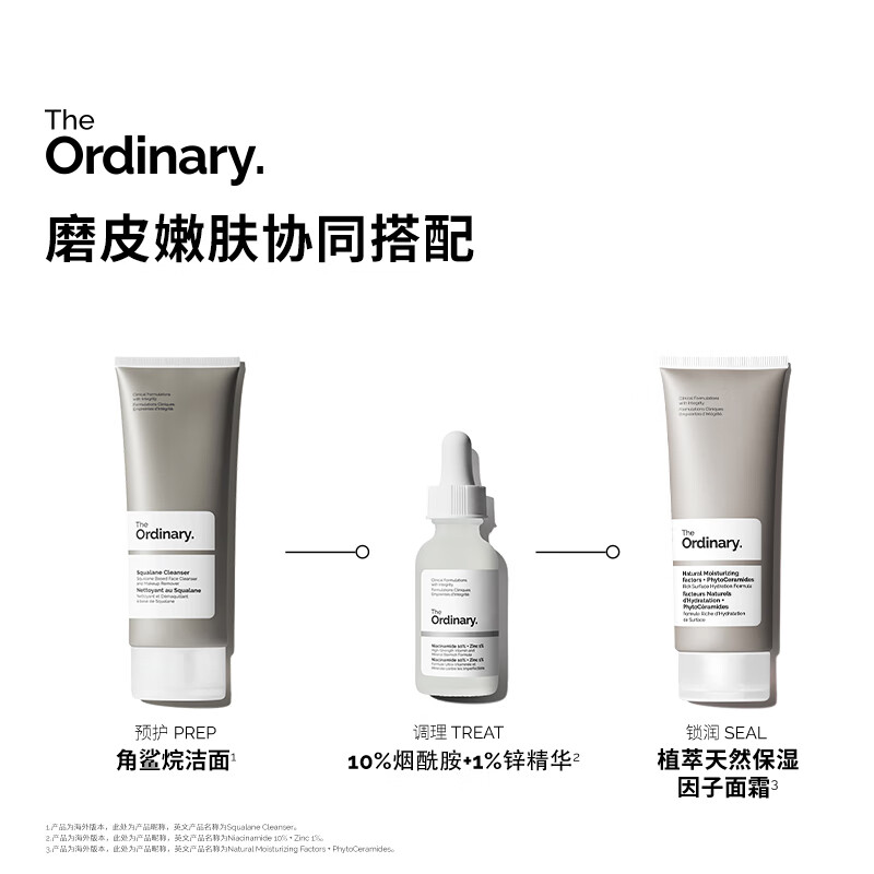 THE ORDINARY5% Lactic Acid + Hyaluronic Acid Essence 30ml Exfoliating Cleans Pores Even Skin Skin Care New Year Gift