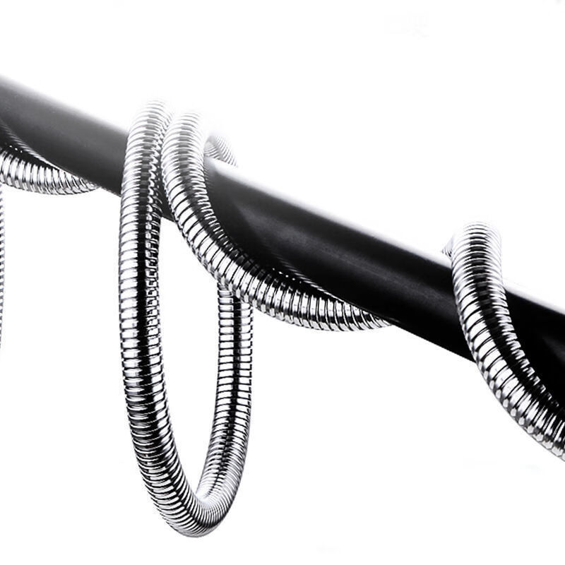 FANCYCHIC shower hose 1.5/2/2.5 meters encrypted explosion-proof shower hose water heater bathroom shower head thickened 304 spring tube (lifetime guarantee) 2 meters single hose