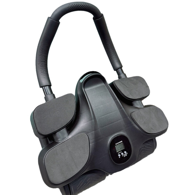 ADKING's new four-wheel abdominal fitness wheel, automatic rebound and abdominal muscle training tool for men and women, home curling and slimming belly training, orange crocodile style two wheels