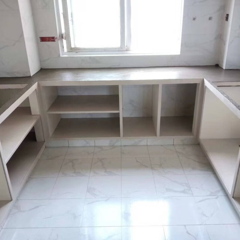 Vinoa kitchen cabinet ceramic frame kitchen household tile cabinet aluminum stove aluminum alloy waterproof customization length 830 height 680 depth 550