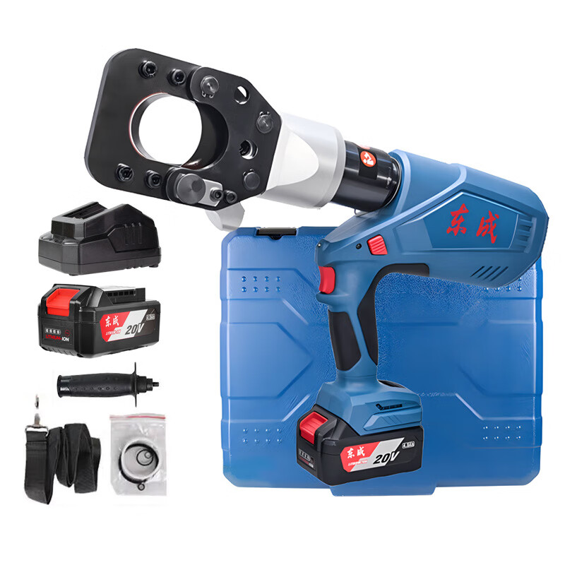 Dongcheng electric hydraulic pliers DCYJ55 lithium voltage wire pliers 20V cable cutter crimping tool pliers copper aluminum cable pliers DCYJ55