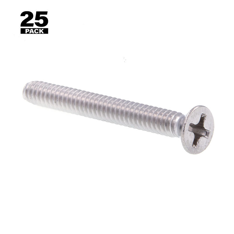 Prime-Line9000596 Machine Screw Flat Head Phillips #632 X 11/4 in