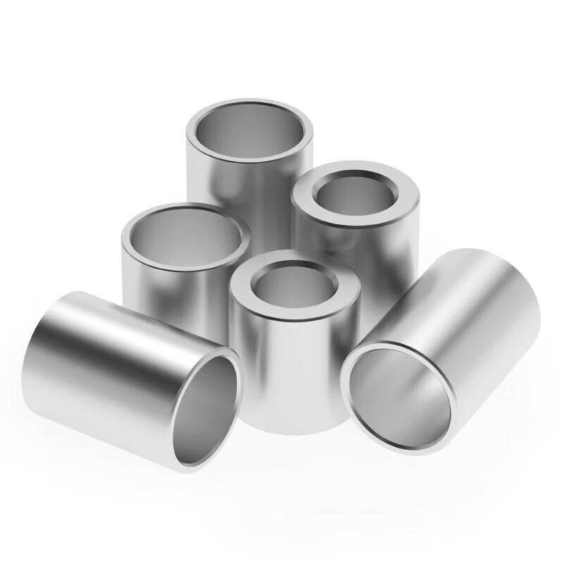 Jinchao 304 stainless steel extended cylindrical casing bushing bushing hollow tube toothless screw spacer casing pin sleeve 3*8*10 (10 pieces)