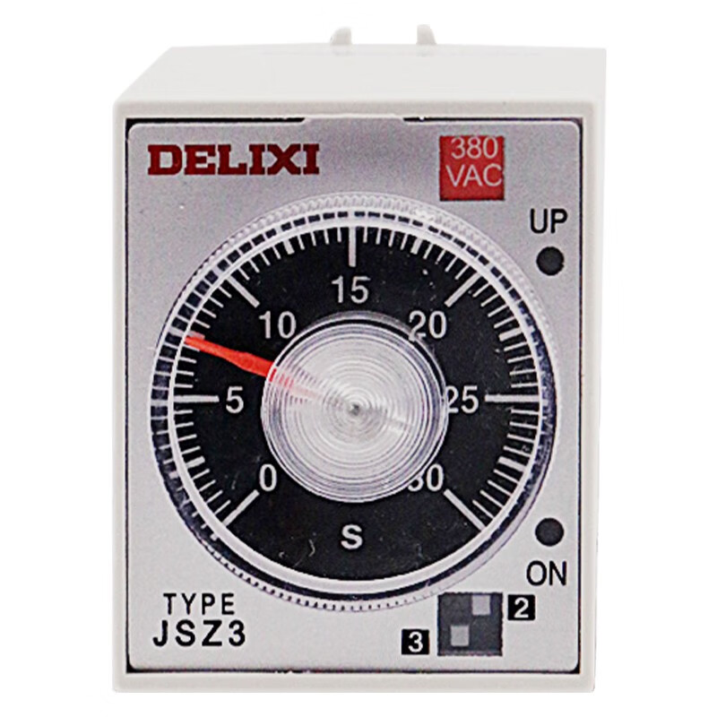 JSZ3A time relay 220v adjustable timing power-on delay controller 380v time control switch JSZ3A-D (AC220V) with base