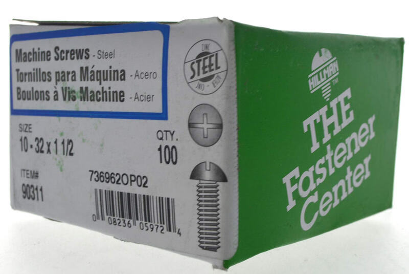 Hillman90311 1032X11/2 MACH screw zinc