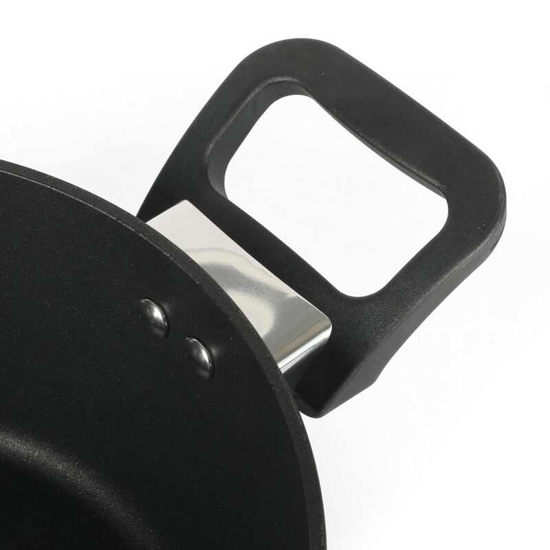 Oster 7-piece stainless steel pot set with glass lid, universal induction cooker, household kitchenware