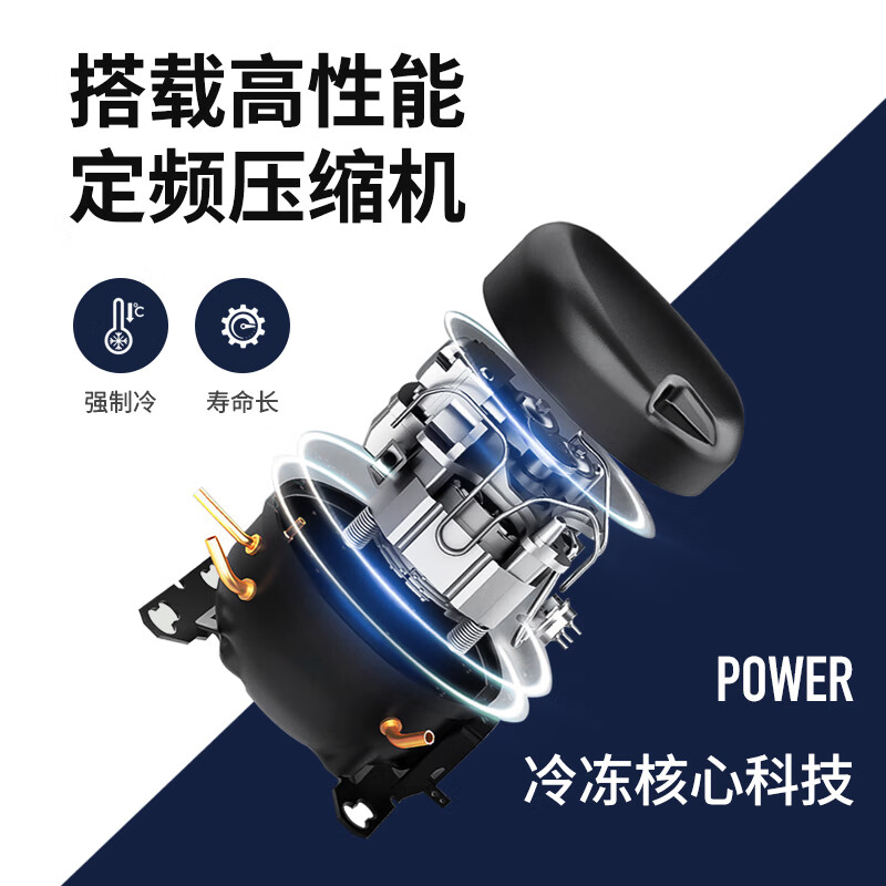 Nixue Commercial Freezer Large Freezer Large Freezer Refrigerator Energy-saving Horizontal Single Temperature Freezer Household Deluxe Edition Deepened and Widened Large-Capacity Freezer Commercial 728 Copper Tube 1500x750x850mm