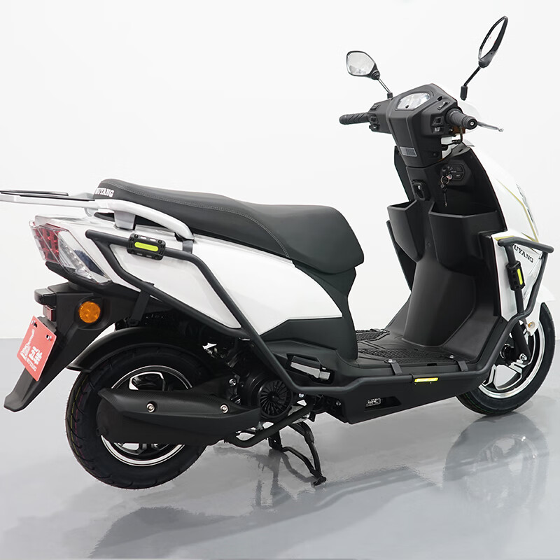 Wuyang (WUYANG) scooter National IV EFI brand new UY style can be branded complete vehicle two-wheel fuel men and women original moped, bright white (newly upgraded second generation with higher configuration) full model National IV EFI SF Freight