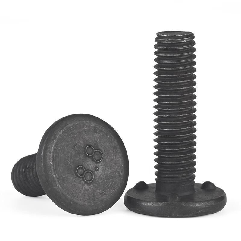 JINGGONG grade 8.8 welding bolts lower three point welding screws Q198 steam standard projection welding bolts M5/6/8/10 M6*30 (50 pcs)