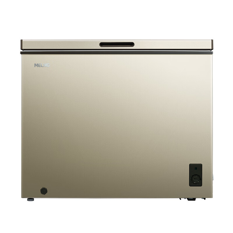 Meiling (MEILNG) BC/BD-201DT small freezer household small deep-freezing quick-frozen primer fully frozen commercial refrigerator freezer energy-saving 1L gray 201 liter single temperature fully frozen or fully refrigerated