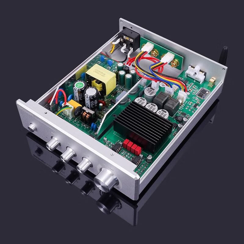 Weiliang power amplifier TPA3255 high power 300W fever hifi digital Bluetooth 5.0 high and low quantity TPA3255-2.0 black