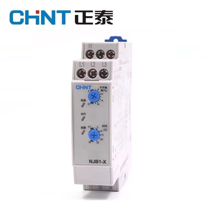 Chint NJB1-X1 phase sequence and phase failure protection relay NJB1-X three 3-phase unbalanced protector 380V NJB1-X