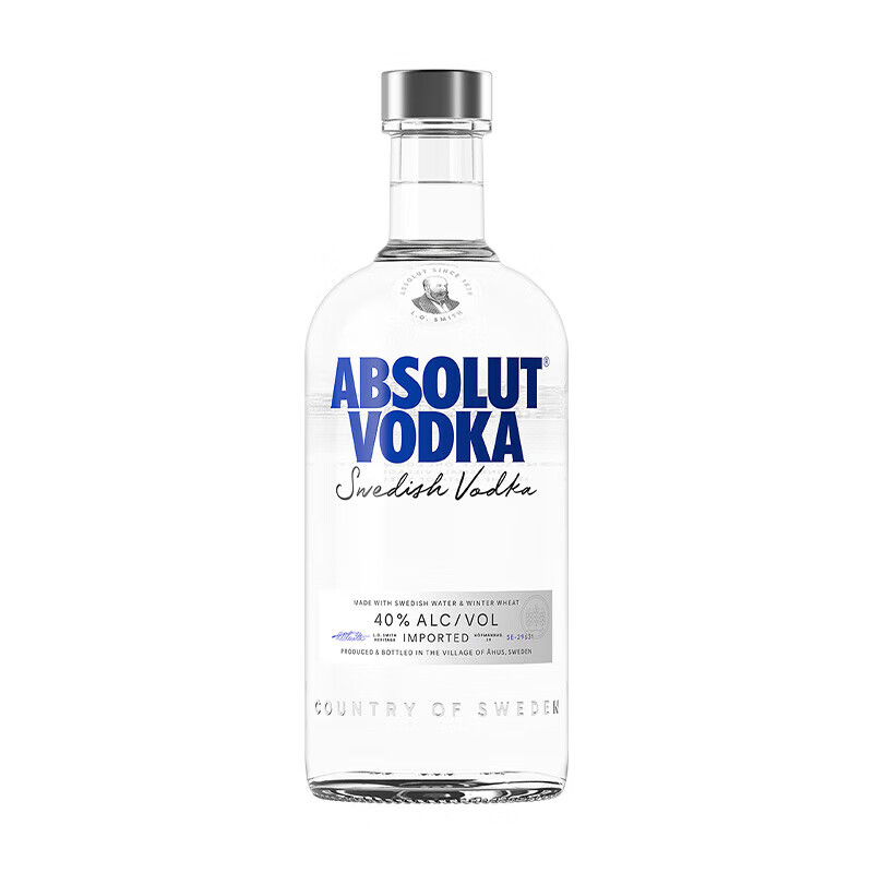 Absolut Vodka Liquor 40% Original Flavor 700ml