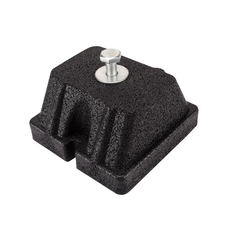 Miaoxinsi air conditioner outdoor unit shock-absorbing pad increases shock-absorbing foot pads shock-absorbing air-conditioning noise reduction soundproof bracket bracket shock-absorbing rubber pad increases heightening and thickening base pad noise reduction for peaceful sleep