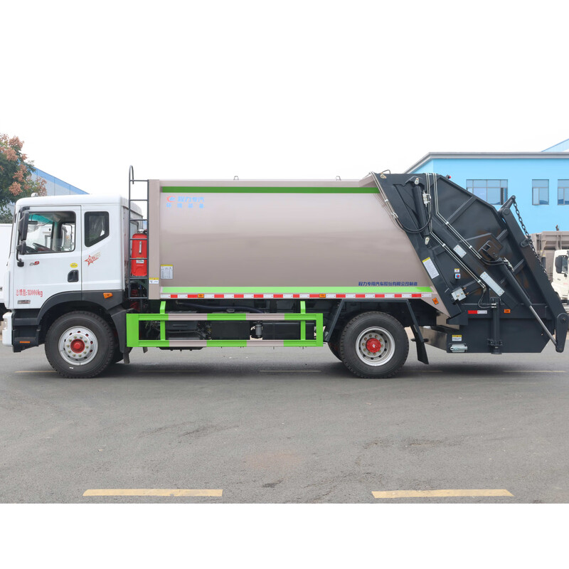 Compressed garbage truck 12-14-16-18 cubic meters garbage compression truck garbage transfer truck hanging bucket swing arm triangle brochure