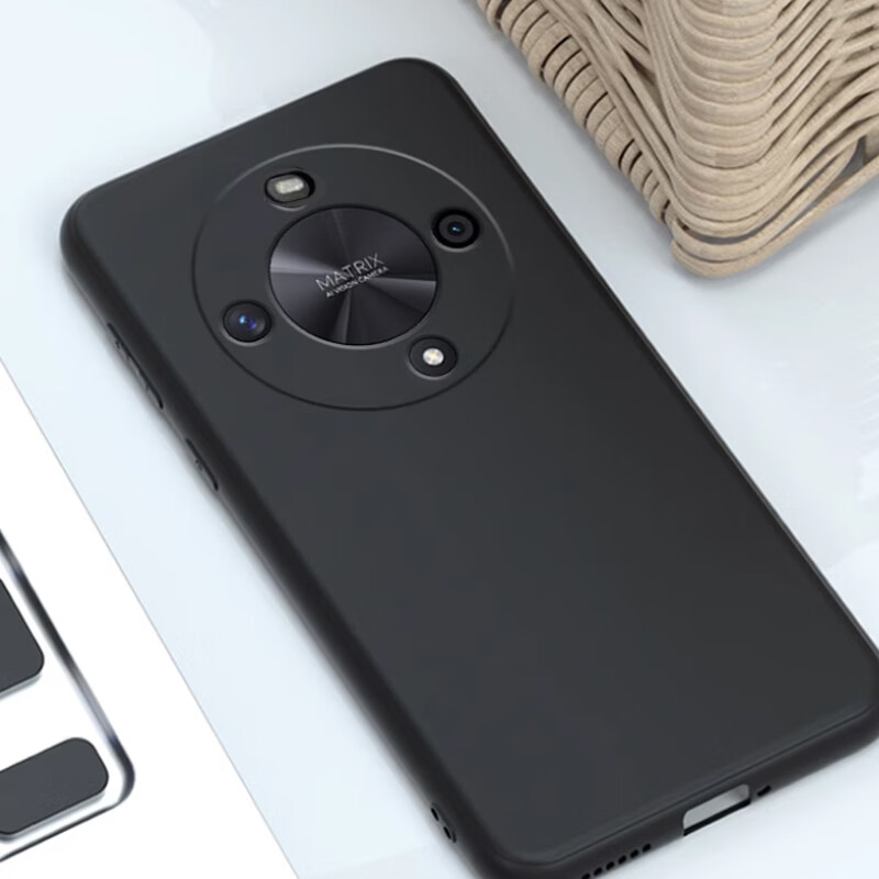 Maikuqi is suitable for Huawei Enjoy 70X Premium Edition/70X/70x Vitality Edition/Maimang 30 universal mobile phone case, all-inclusive micro-matte mobile phone case, anti-fall soft shell protective cover, matte black