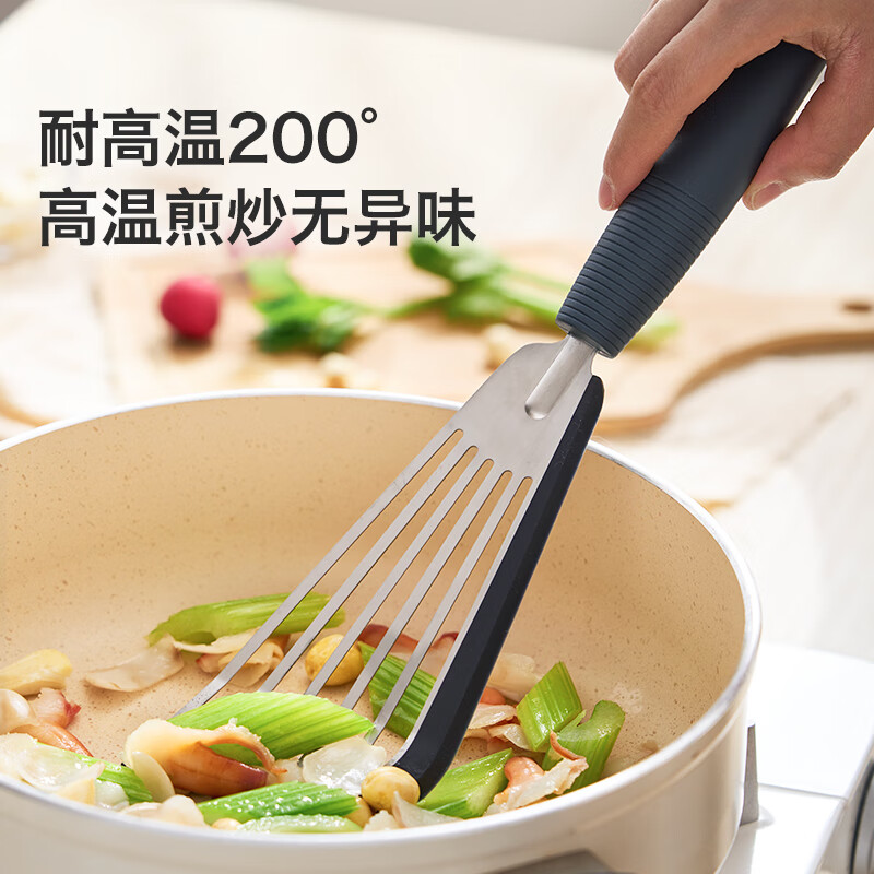 Swiss Likan cooking spatula silicone spatula non-stick pot high temperature resistant spatula household cooking pancake butterfly spatula