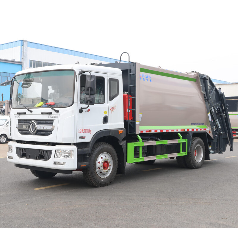 Compressed garbage truck 12-14-16-18 cubic meters garbage compression truck garbage transfer truck hanging bucket swing arm triangle brochure