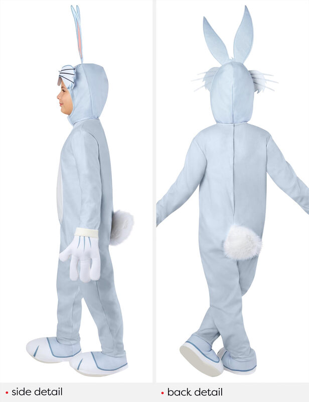 Rubies Bugs Bunny Cartoon Kids Halloween Costume Small Cosplay Bodysuit