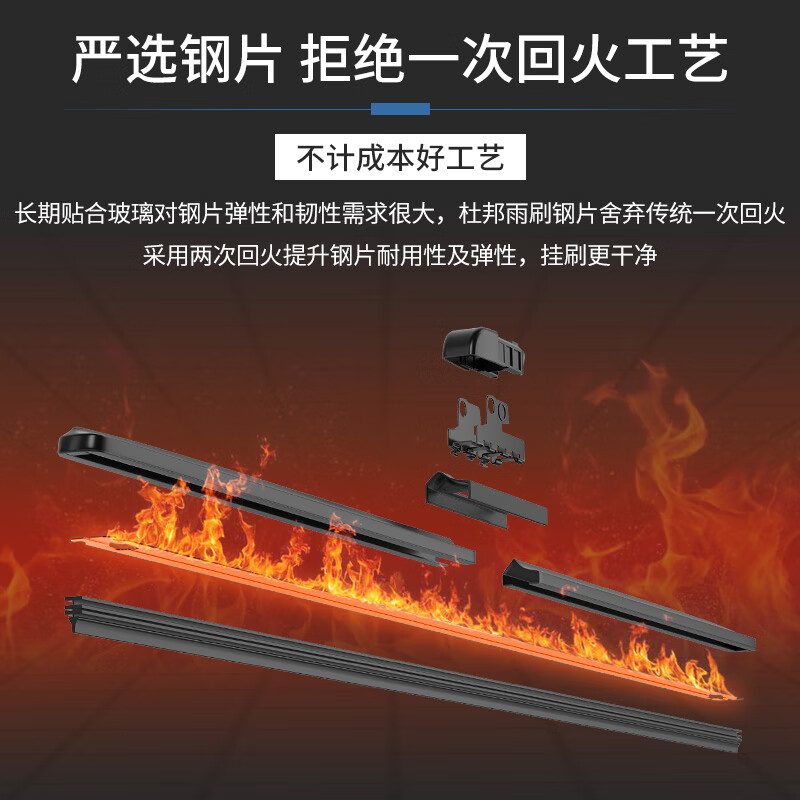 DuPont wiper blade silent boneless wiper blade Changan 20-25 CS75 PLUS matched car accessories