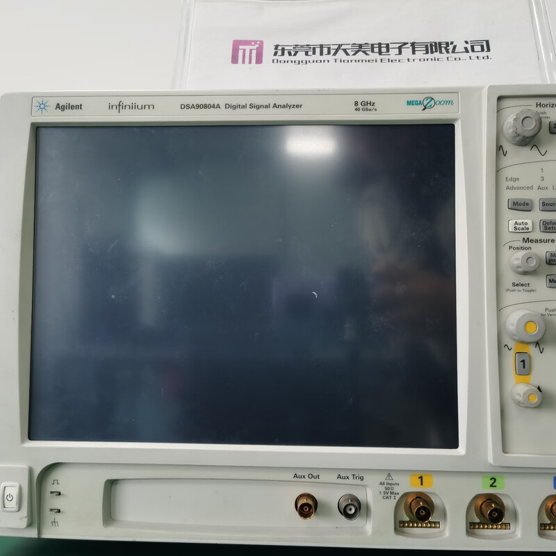 Keysight DSA90804A oscilloscope 8GHz bandwidth, 40GSa/S sampling rate