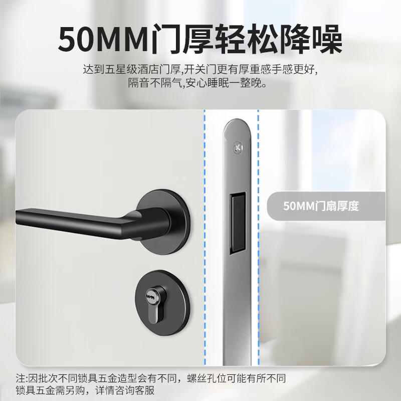 Oppe wooden door bedroom door interior room door paint-free door 50 thick door leaf ENF grade environmentally friendly ecological film wood square filled solid wood composite door household invisible door double door can be customized OPWS022J-50 thick door + double bag door cover