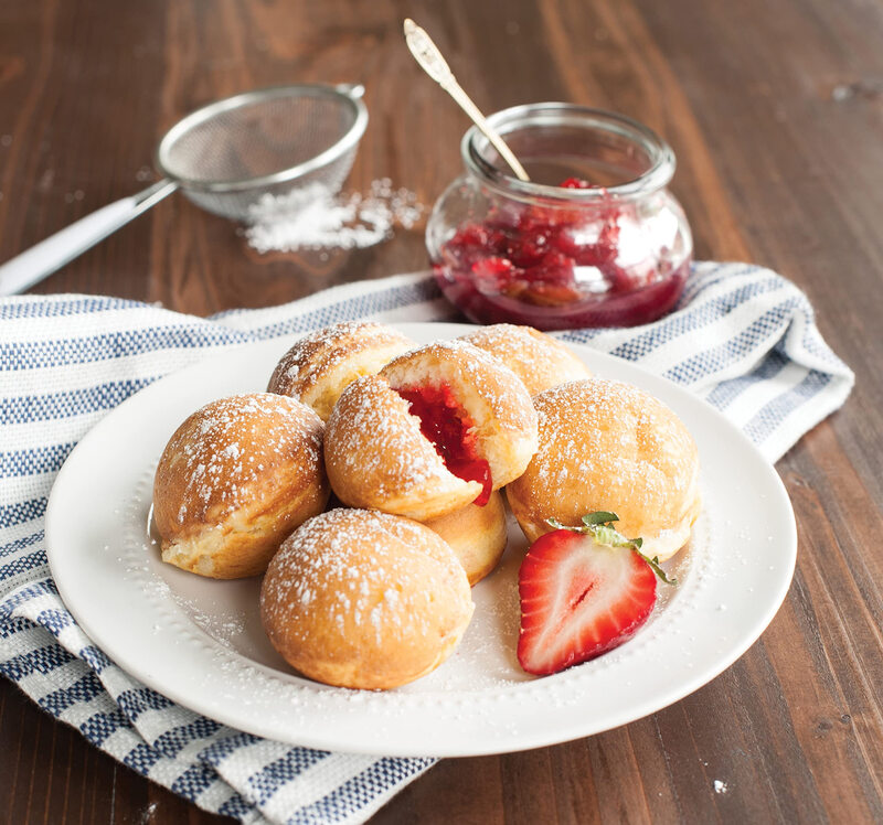 Nordic Ware Danish Waffle Skillet 7-hole cast aluminum nonstick pan Breakfast Lunch Dinner Multipurpose Made in the USA