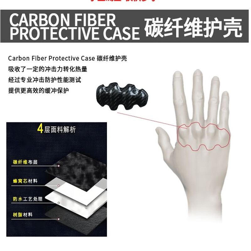 SEI-VI Motorcycle Summer Riding Gloves Upgraded Version Men's Breathable Touch Screen Anti-fall Racing Carbon Fiber Motorcycle Gloves GB2-Genuine Leather-Blue and White Five-Finger Touch Screen XXL (Palm Width 9.5-10cm)