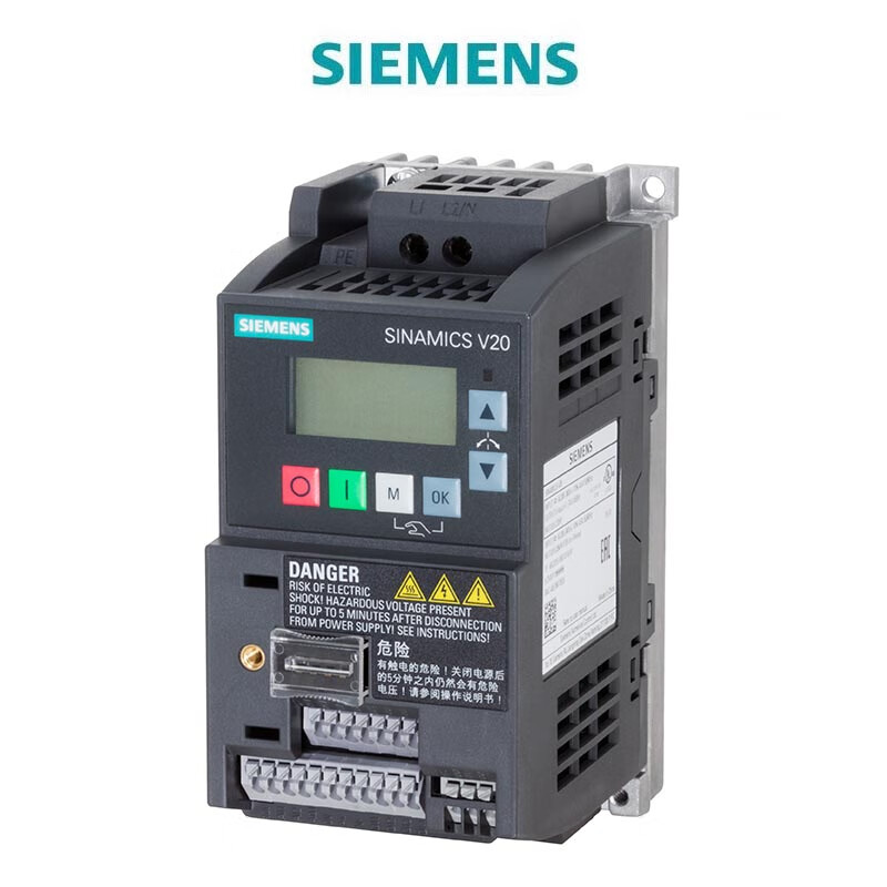 Siemens V20 inverter three-phase 0.37/0.55/0.75/1.5/2.2/3/15KW new 380V 6SL3210-5BE31-1UV0380V1