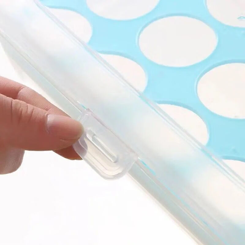 An Junsheng kitchen 60-compartment egg storage box for refrigerator egg crisper multi-layer egg box plastic egg tray egg crisper 29+1 compartment #2 pieces/2 layers*